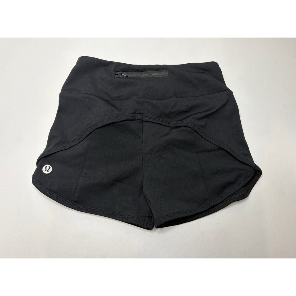 **New** Girls Lululemon Black Athletic Shorts